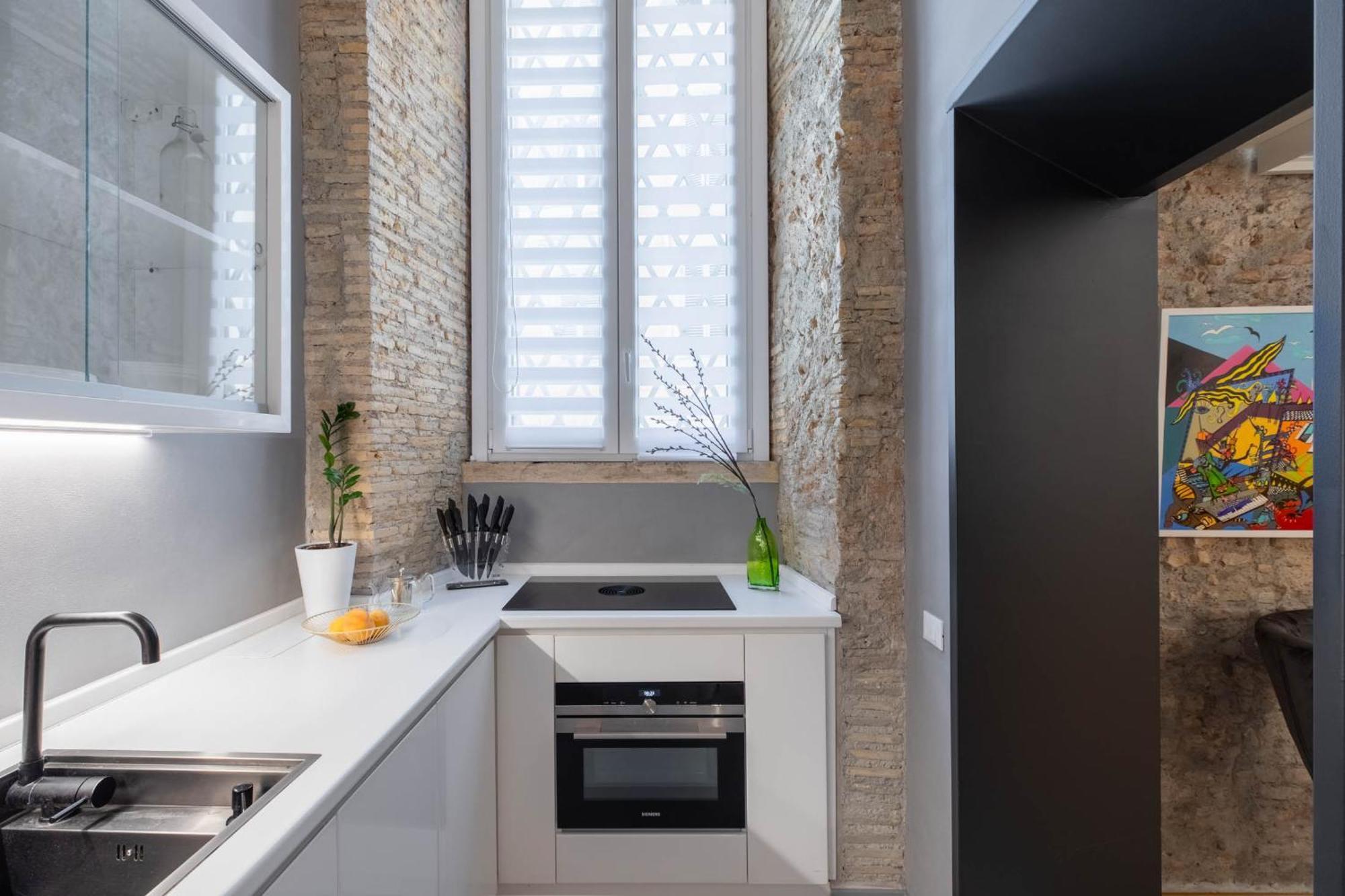 Iflat Glass And Stone Loft Lejlighed Rom Eksteriør billede